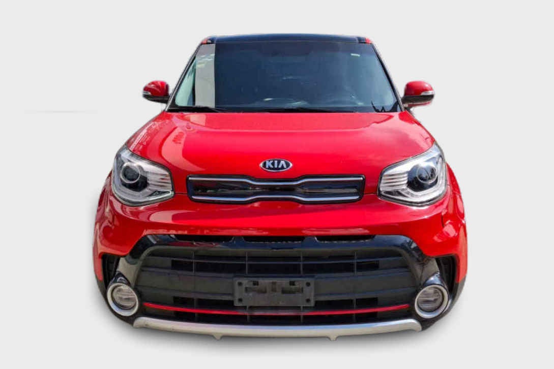 2018 Kia Soul 5p SX 1.6T 202 HP TA6 Aut f. led xenón RA-18